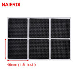 NAIERDI Anti Slip Mat Self Adhesive Furniture Pads Feet Rug Felt Pads Bumper Damper For Chair Table Protector Hardware