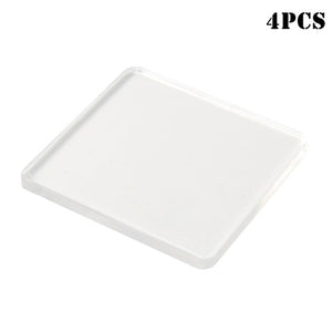 4 Pcs Washing Machine Refrigerator Chair Cushion Shock Proof Pad Refrigerator Cushion Furnitures Protector Anti Slip Pad