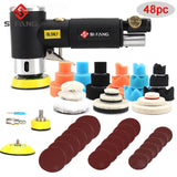 New Orbit Air Sander Mini Pneumatic  1"/2"/3"  Grinding Machine set for Car Polishing High Speed Air Powered  Polisher air tool