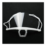 10PC Transparent Smile Mask Catering Waiter Chef Anti-Fog Hygiene Masks Special Food Plastic Kitchen Restaurant Sanitary tool