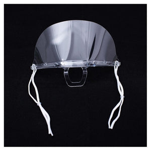 10PC Transparent Smile Mask Catering Waiter Chef Anti-Fog Hygiene Masks Special Food Plastic Kitchen Restaurant Sanitary tool