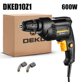DEKO New DKIDZ Series 220V Impact Drill 2 Functions Electric Rotary Hammer Drill Screwdriver Power Tools Electric Tools