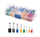 Ferrule Crimping Tool Kit, Hexagonal sawtooth Self-adjustable Ratchet Wire Terminals Crimper Kit with 1900pcs Wire Terminals