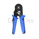 Ferrule Crimping Tool Kit, Hexagonal sawtooth Self-adjustable Ratchet Wire Terminals Crimper Kit with 1900pcs Wire Terminals