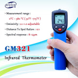 Infrared Thermometer (Not for Human) Temperature Gun Non-Contact Digital  Pyrometer Laser Thermometer-58℉ to 716℉ (-50 to 380℃)