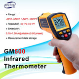 Infrared Thermometer (Not for Human) Temperature Gun Non-Contact Digital  Pyrometer Laser Thermometer-58℉ to 716℉ (-50 to 380℃)